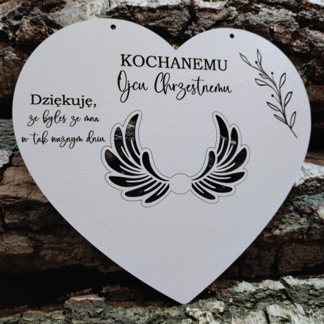 Baza Kochanemu Ojcu Chrzestnemu podziękowanie - warianty 2