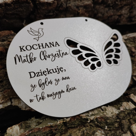 Tabliczka podziękowanie dla Rodziców ChrzeStnych -... 2