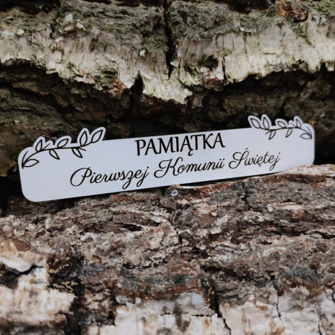 Tabliczka Pamiątka Pierwszej Komunii Świętej M4 warianty 2