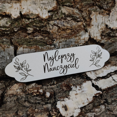 Tabliczka Najlepszy Nauczyciel Warianty