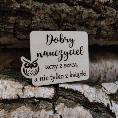 Tabliczka dla nauczyciela - cytat 3