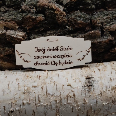 Tabliczka Anioł Stróż Skrzydła