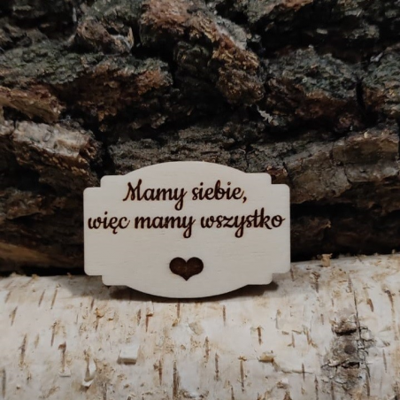 Tabliczka Mamy Siebie