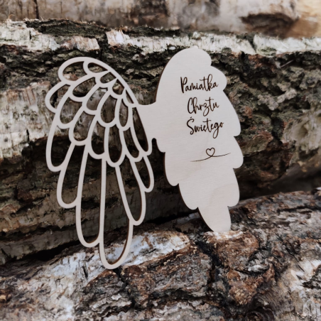 Skrzydła do aniołka Pamiątka Chrztu Świętego m1 Warianty