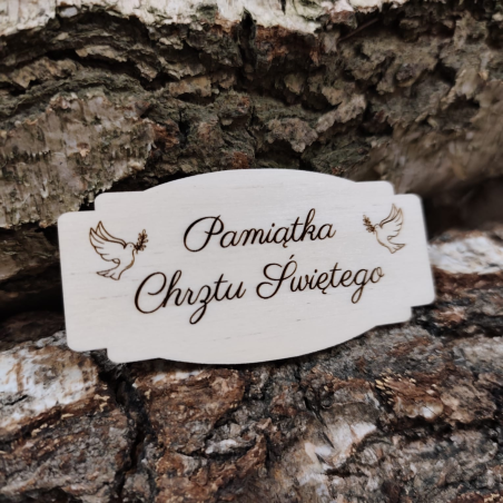 Tabliczka Pamiątka Chrztu Świętego M1