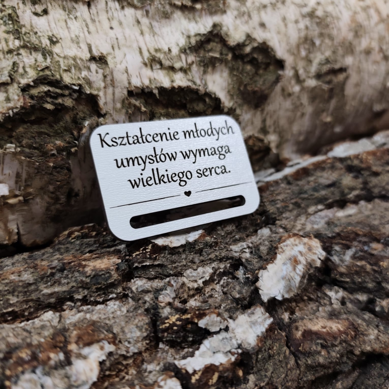 Baza do zakładki z cytatem BIAŁA