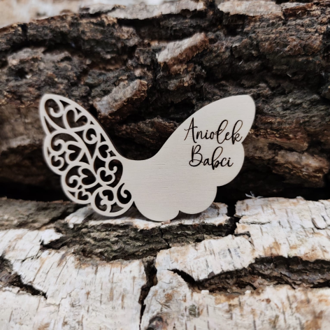 Skrzydła do aniołka dla Dziadków Warianty 2