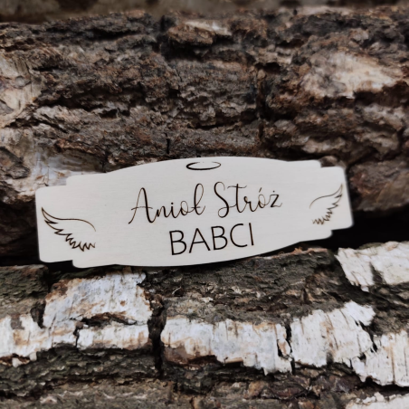 Tabliczka Anioł Stróż Dziadków Warianty