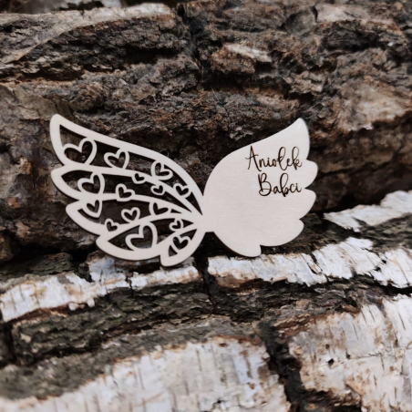 Skrzydła do aniołka dla Dziadków M2 Warianty