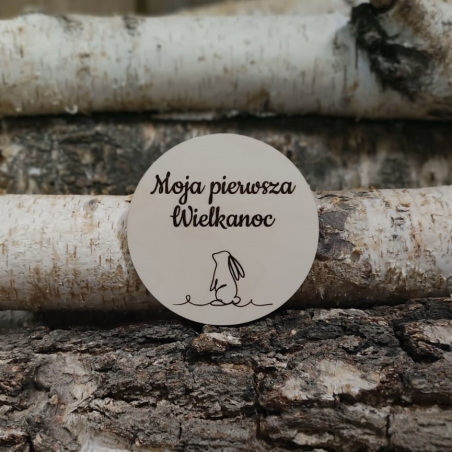 Tabliczka - Moja pierwsza wielkanoc