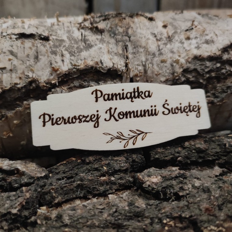 Tabliczka Pamiątka Pierwszej Komunii Świętej