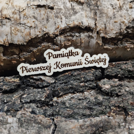 Napis Pamiątka I Komunii Świętej - M3