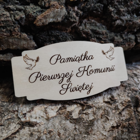 Tabliczka Pamiątka Pierwszej Komunii Świętej M1