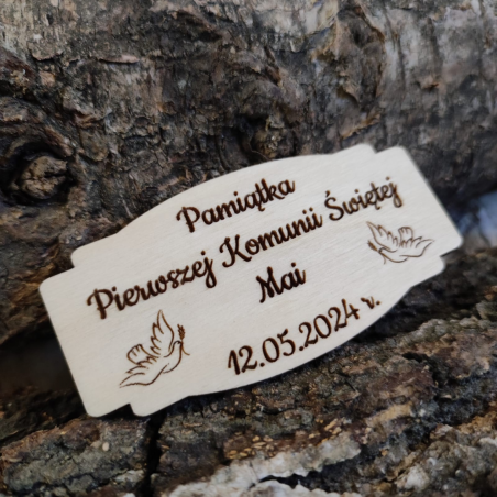 Tabliczka Pamiątka Pierwszej Komunii M2 - personalizacja