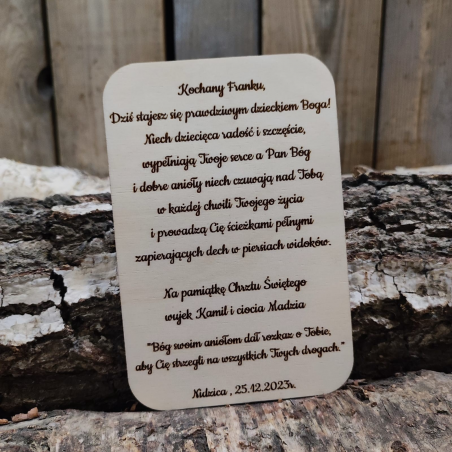 Pamiątka Chrztu Świętego