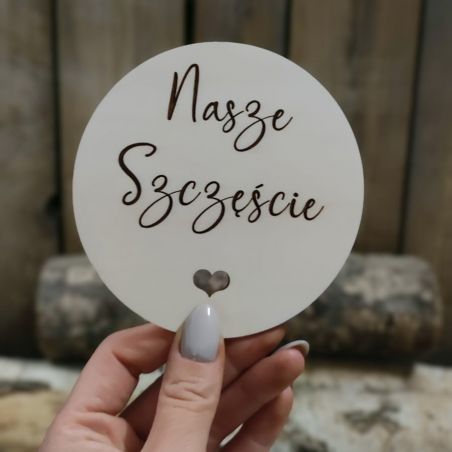 Tabliczka - Nasze Szczęście