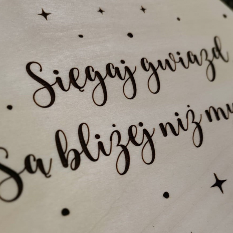 Baza sięgaj gwiazd - możliwość personalizacji